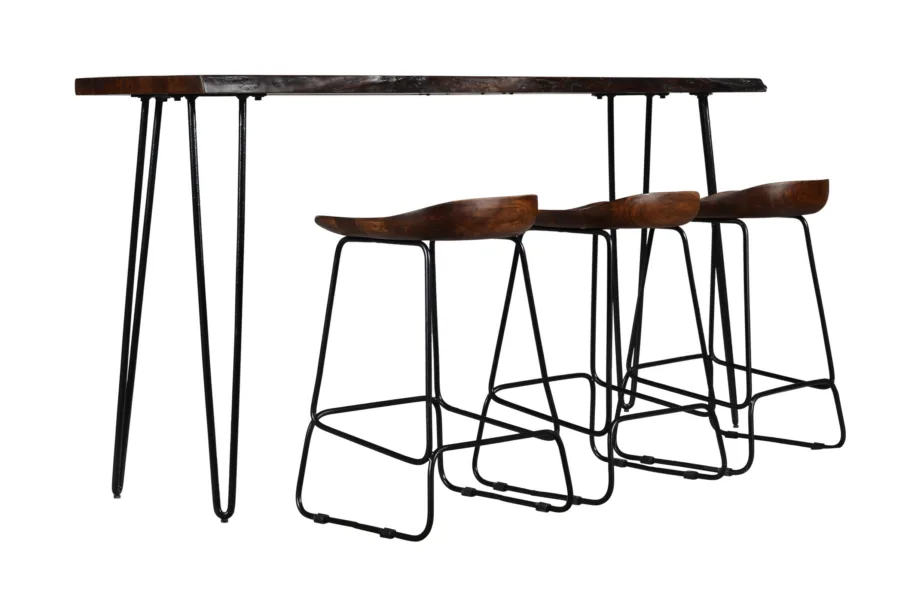 Pähklitooni baaritool Avola AV1781-160KD, akaatsiapuidust – 11