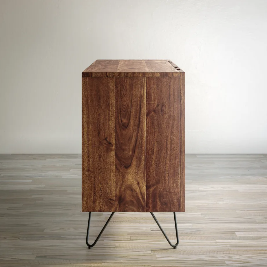 Pähklitooni kummut Avola AV1781-54, akaatsiapuidust – 11