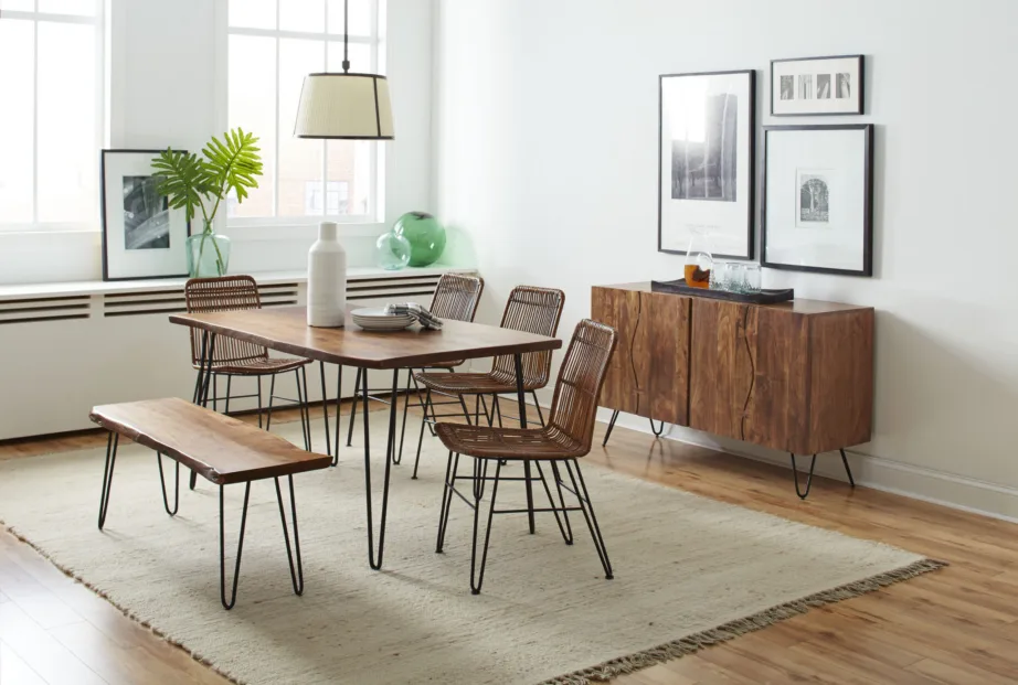 Pähklitooni kummut Avola AV1781-54, akaatsiapuidust – 14