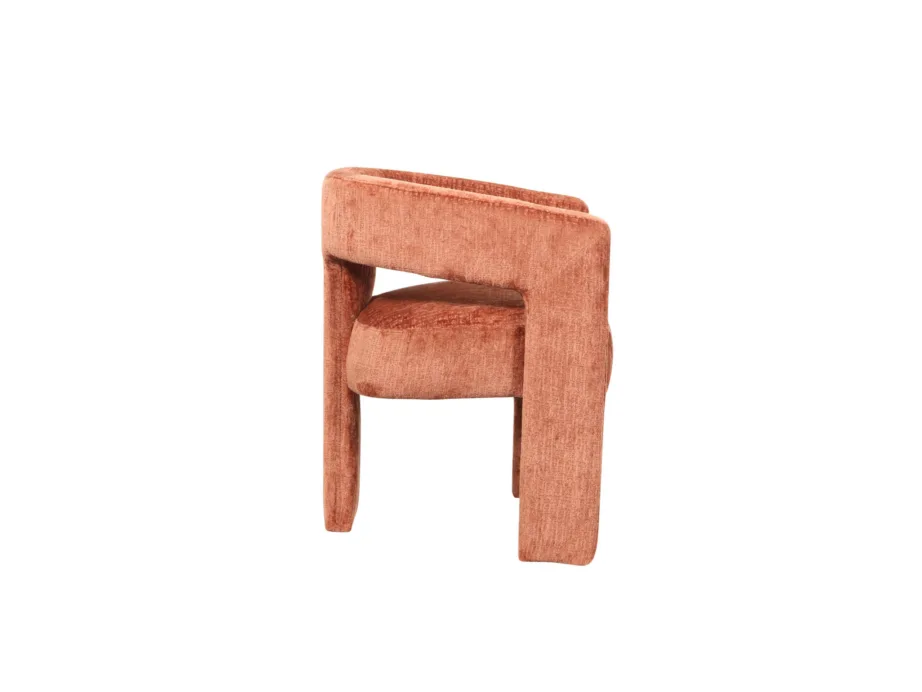 Põletatud Sienna tugitool Leith LET71BS, 100% polüester – 3