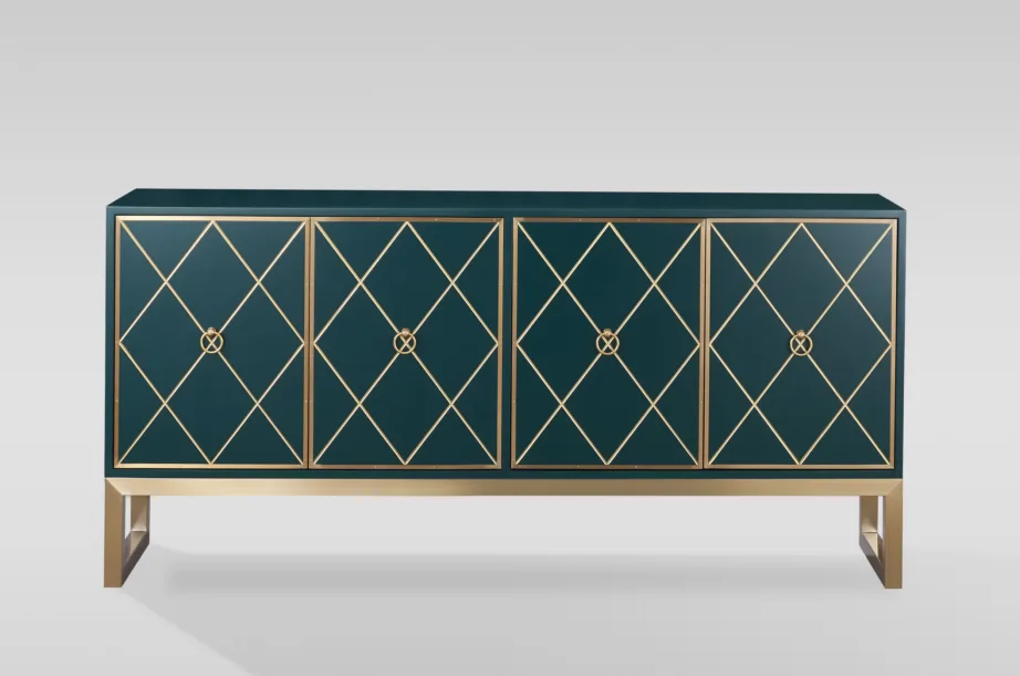 Roheline kummut Stilig ST09, MDF