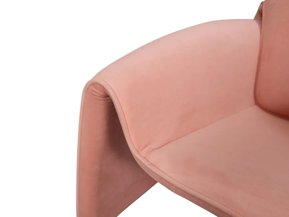 Virsikuroosa Nua N78-26 tugitool, sametkangast – 7