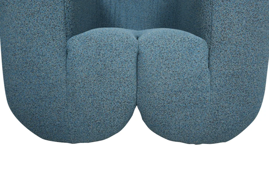 Sinine-hall-must tugitool Nua N88-100-10, chenille kangast – 10