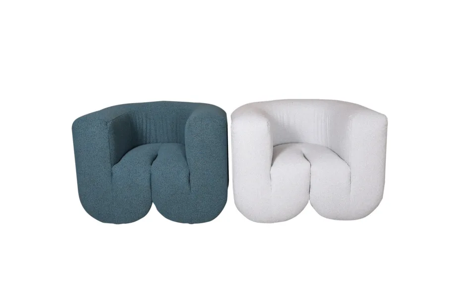 Sinine-hall-must tugitool Nua N88-100-10, chenille kangast – 13