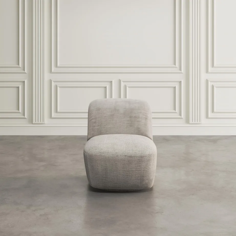 Beežikashall pöörlev tugitool Leith LET74G, 100% polüestrist – 7