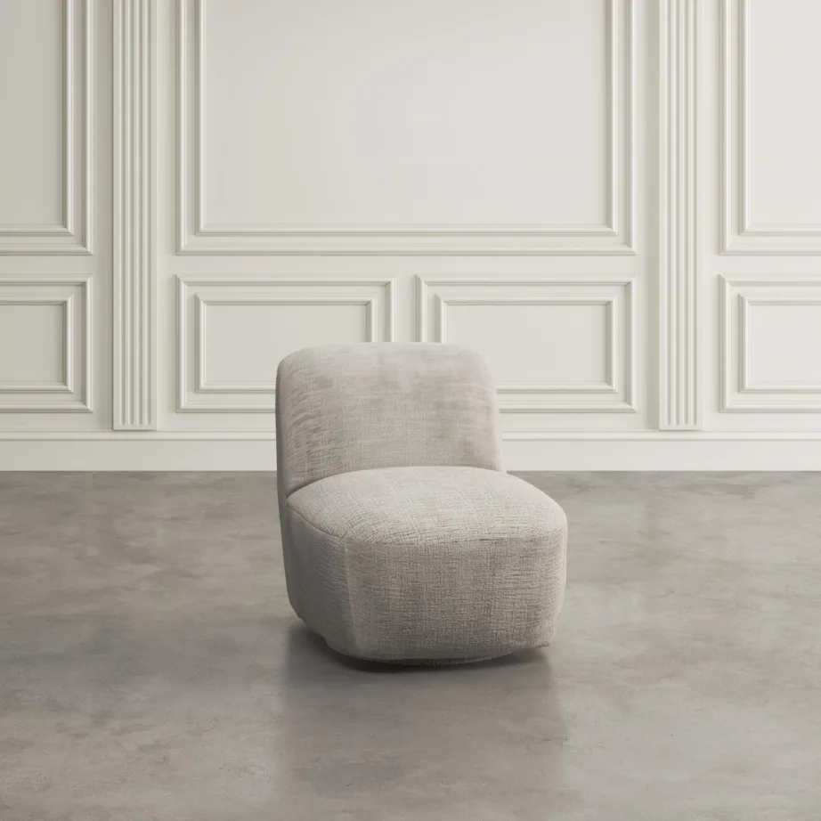 Beežikashall pöörlev tugitool Leith LET74G, 100% polüestrist – 8