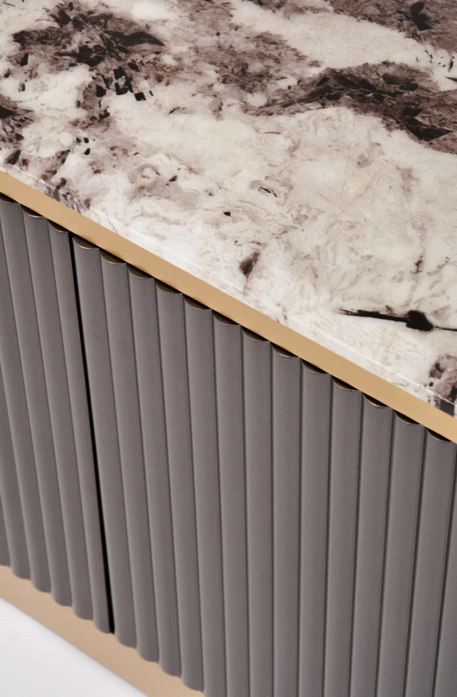 Tume grafiit TV-alus Stilig ST916, roostevaba teras – 11