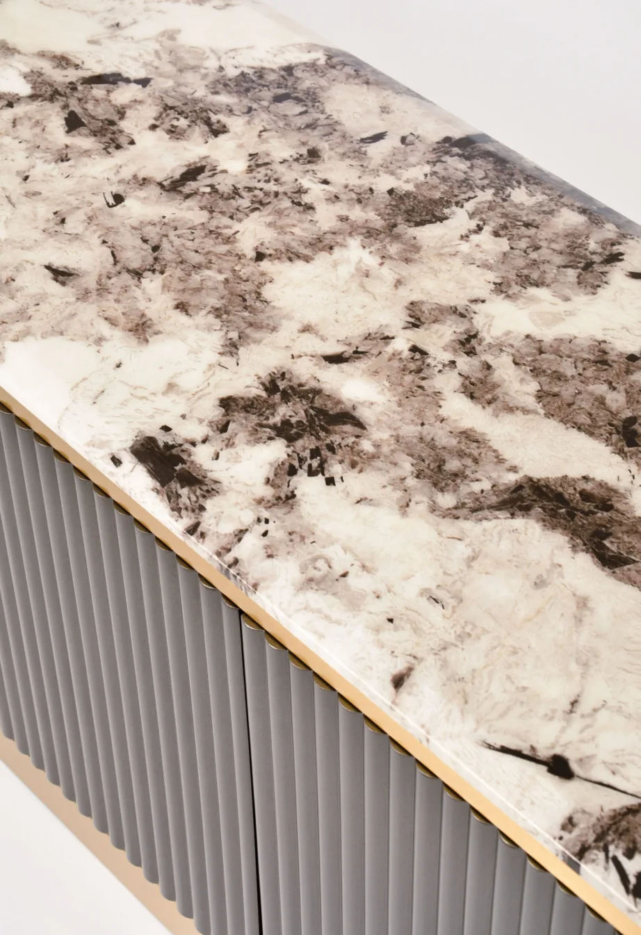 Tume grafiit TV-alus Stilig ST916, roostevaba teras – 12