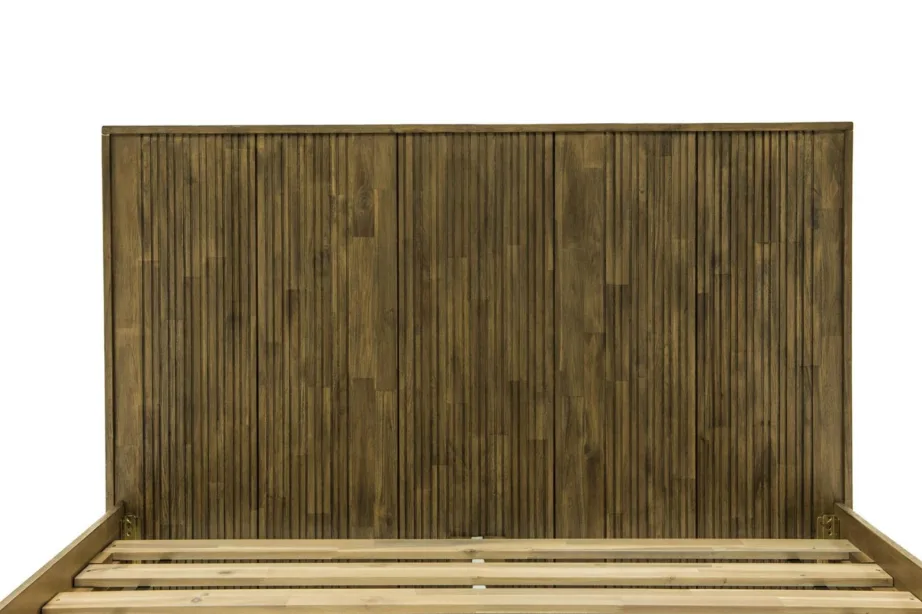 Tumepruun voodiraam Massa MASK01, akaatsiapuidust – 7