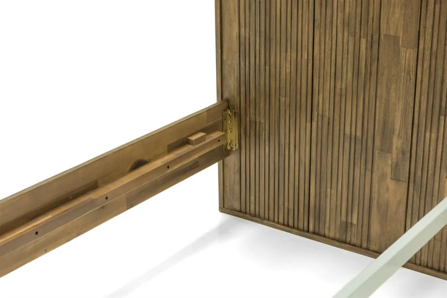 Tumepruun voodiraam Massa MASK01, akaatsiapuidust – 9