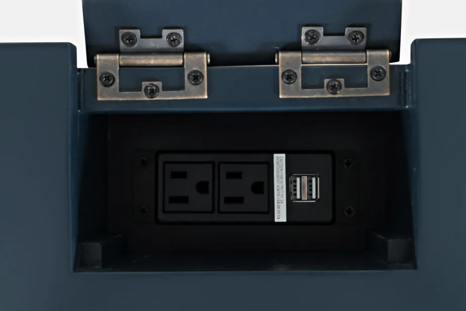 Tumesinine kirjutuslaud Avola AV775-4820, akaatsiapuidust – 7