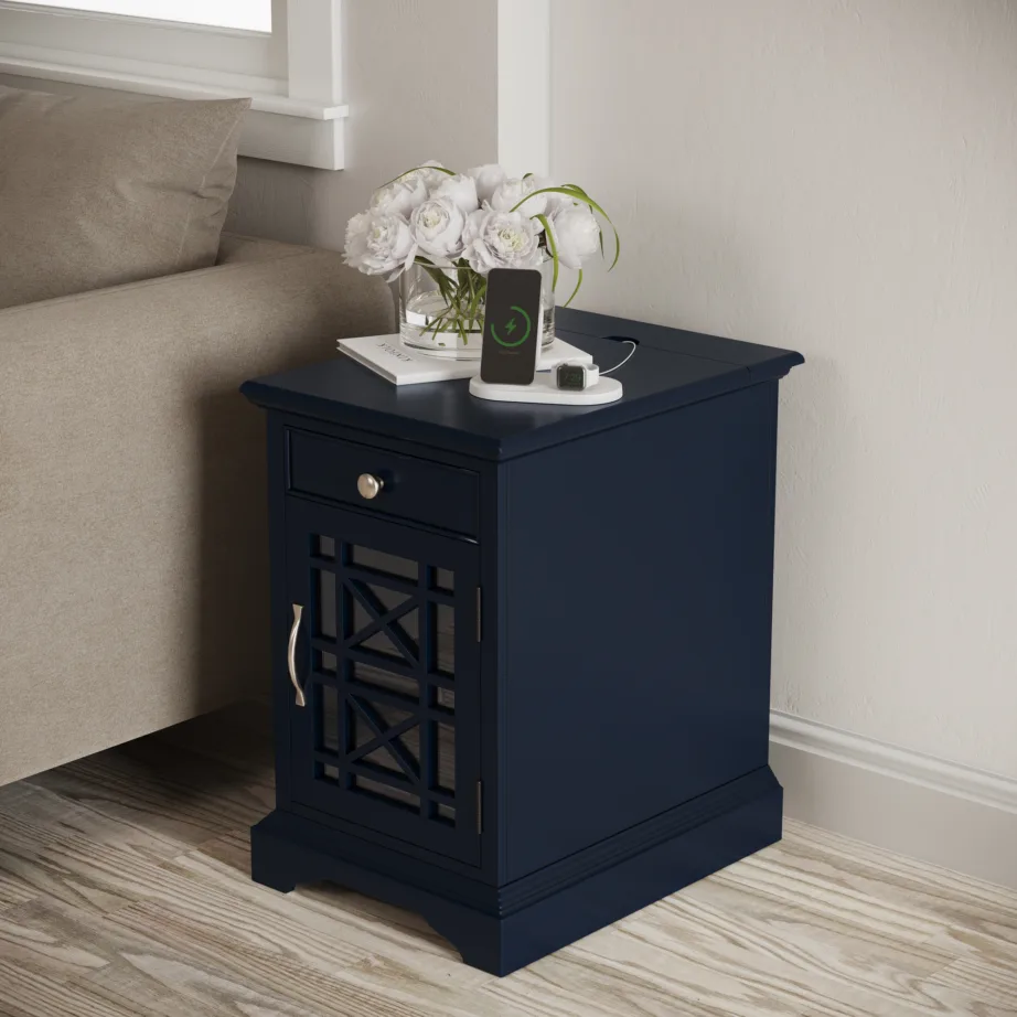 Tumesinine öökapp Avola AV775-22, akaatsiapuidust – 13