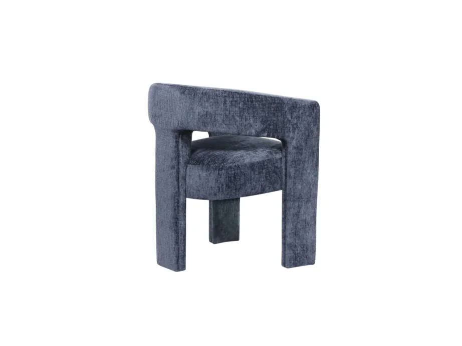 Tumesinine polsterdatud tool Leith LET71NB, 100% polüester – 4