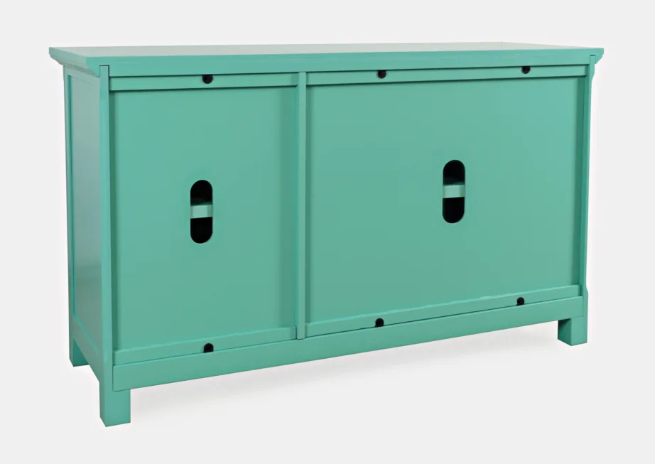 Türkiissinine Avola AV2253-54 kummut, akaatsiapuidust – 4