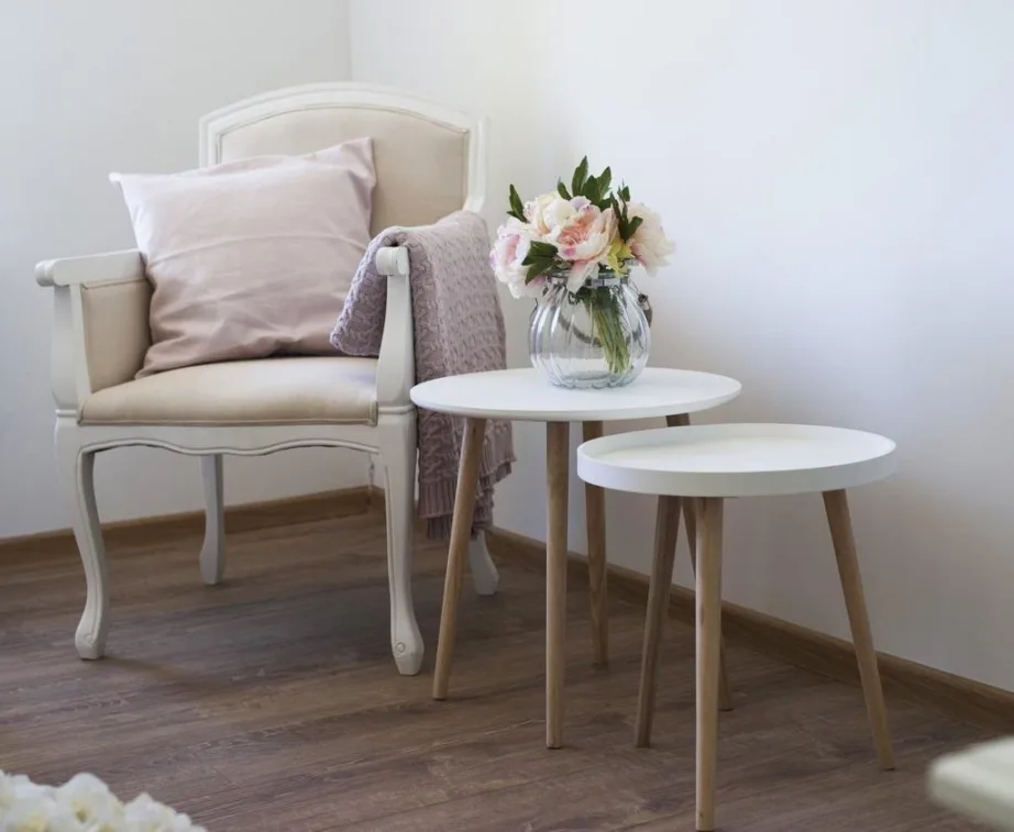 Valge lamamisosa TA320, polsterdatud, lehtpuu puidust – 2