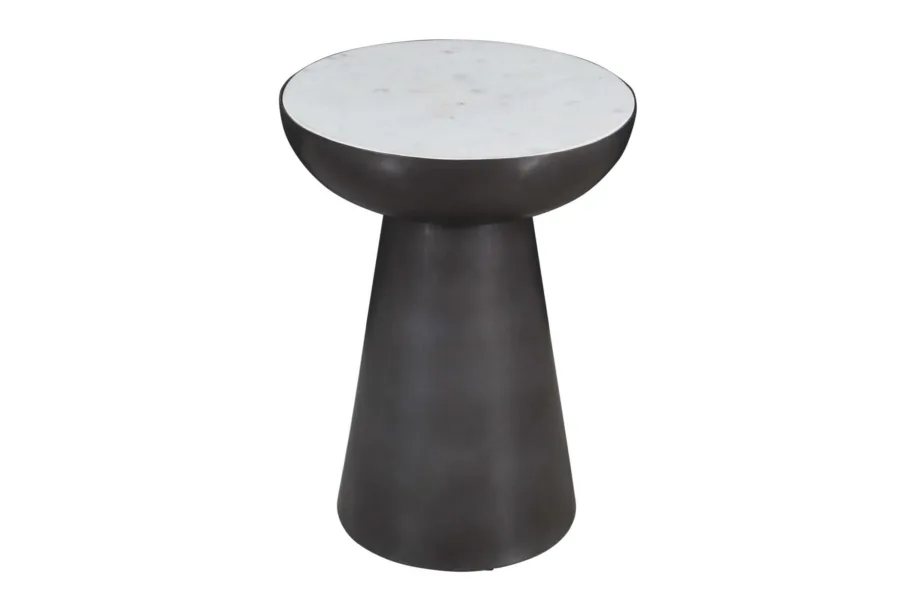Must lisalaud Avola AV2220-7, valgest marmorist tasapind - 2