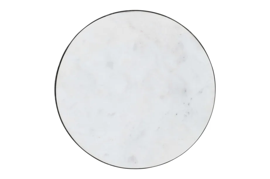 Must kohvilaud Avola AV2220-2, valgest marmorist tasapind – 3