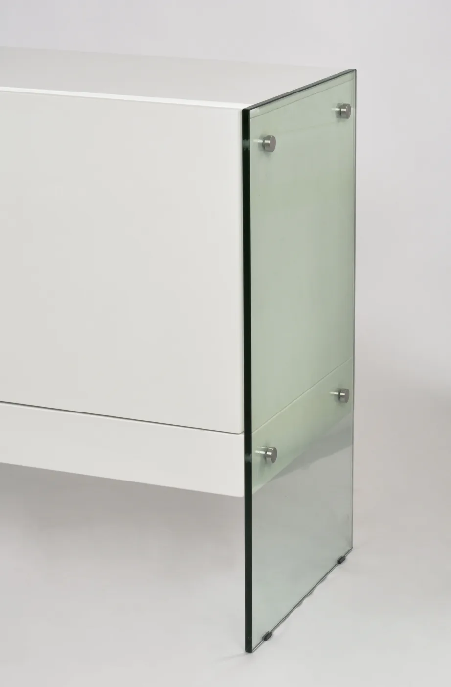 Valge kõrgläikega kummut Soho SH03, pulbervärvitud MDF – 7