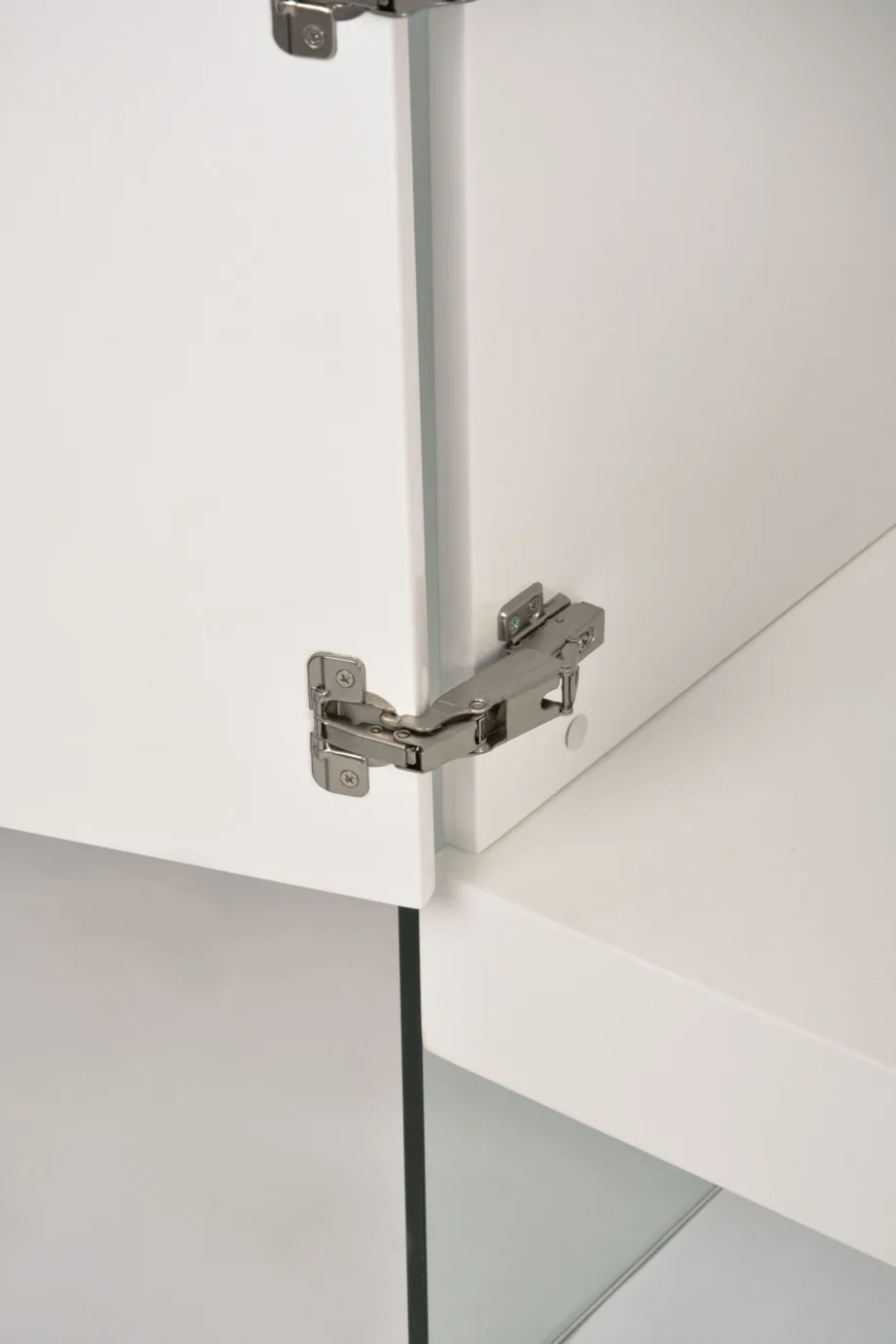 Valge kõrgläikega kummut Soho SH03, pulbervärvitud MDF – 3