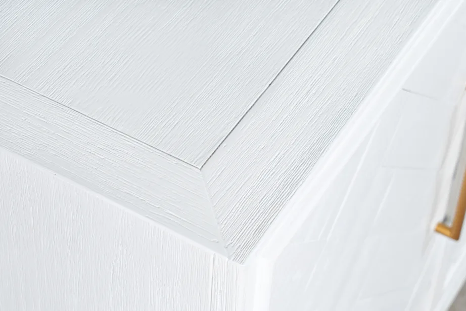 Valge kummut Avola AV2056-40, akaatsiapuidust – 5