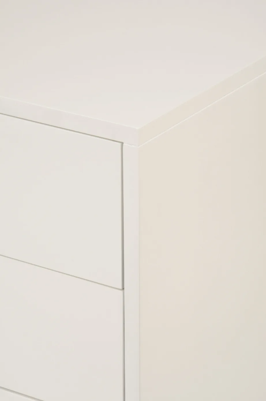 Valge öökapp Hamilton HT014, pekaanipuidust – 9