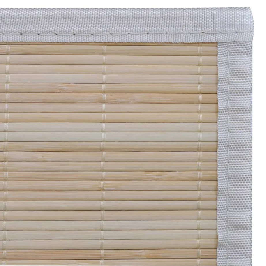 Kandilised naturaalsest bambusest vaibad, 2 tk, 120×180 cm – 7