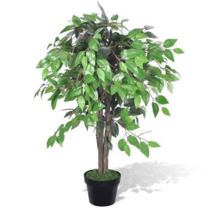 Kunsttaim viigipuu koos potiga 90 cm