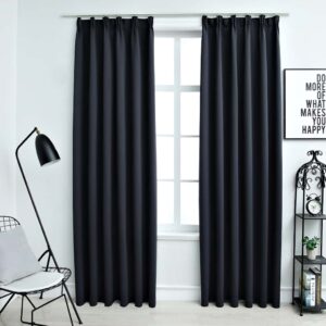 Pimendavad kardinad konksudega 2 tk antratsiithall 140 x 245 cm