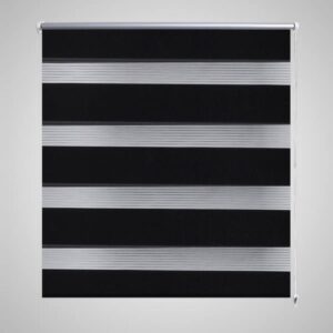 Triibuline ruloo 120 x 230 cm must