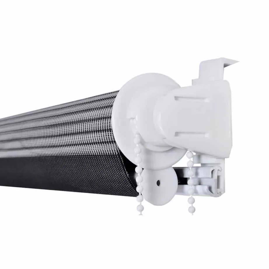 Triibuline ruloo 120 x 230 cm must – 5