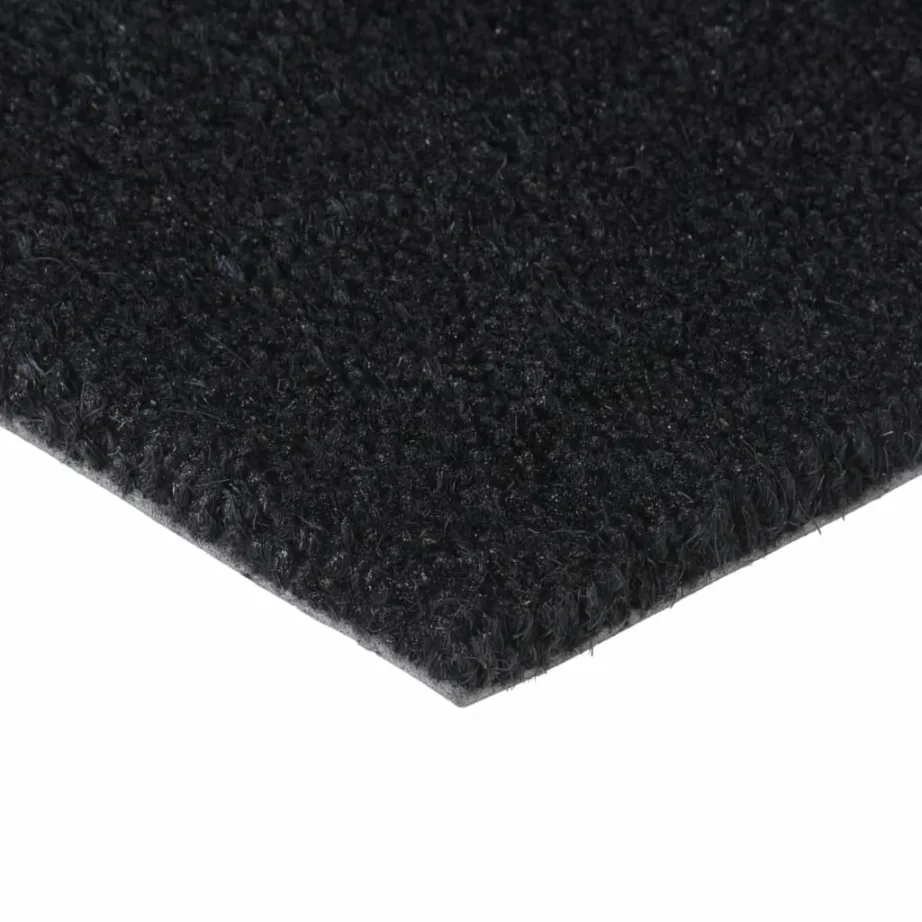 Uksematt, must, 50×80 cm, flokeeritud kookoskiud – 3