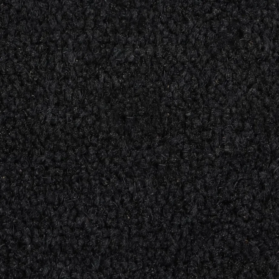 Uksematt, must, 50×80 cm, flokeeritud kookoskiud – 5