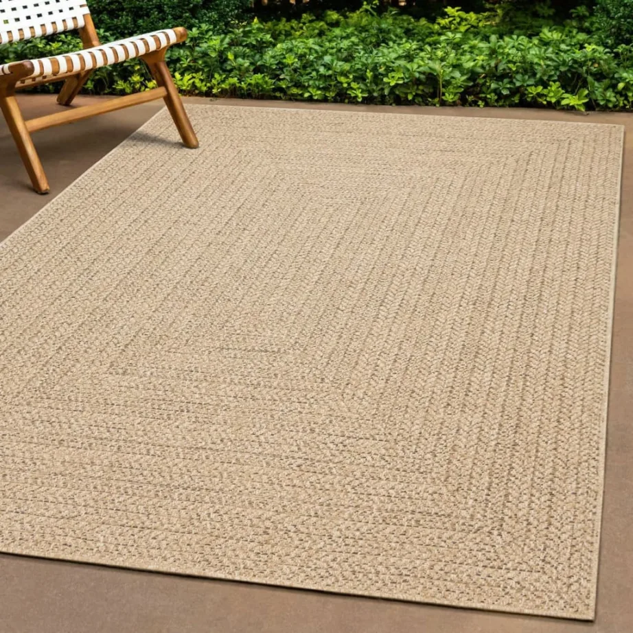 Vaip, ZIZUR 120×120 cm, džuudi välimus, tuppa või õue