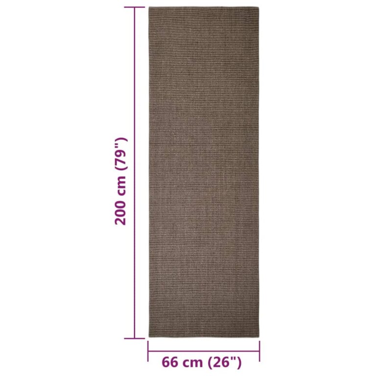 Vaip naturaalne sisal 66x200 cm