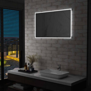 Vannitoa LED-seinapeegel puutetundliku anduriga 100 x 60 cm