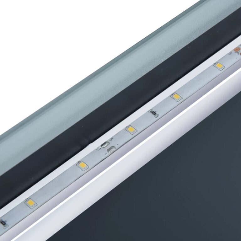 Vannitoa LED-seinapeegel puutetundliku anduriga 60 x 50 cm