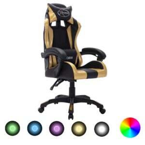 Võidusõidutool RGB LED-tuledega