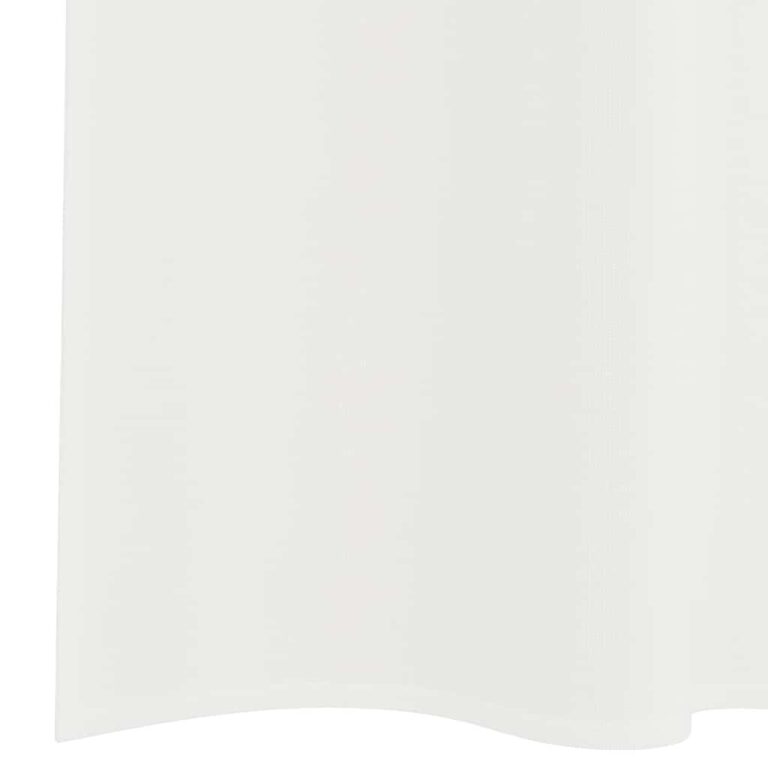 Aasadega Voile kardinad 2 tk valge 140x245 cm