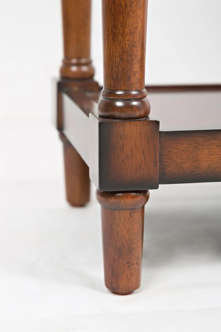 Tumepruun antiikne konsoollaud Avola AV1632-60, kummipuidust – 6