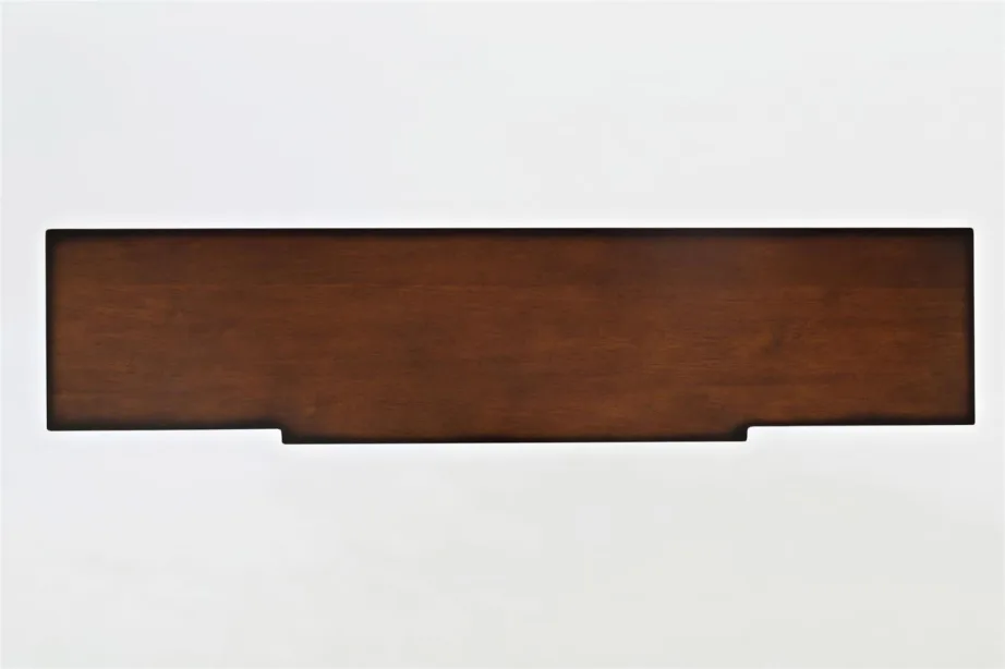 Tumepruun antiikne konsoollaud Avola AV1632-60, kummipuidust – 9