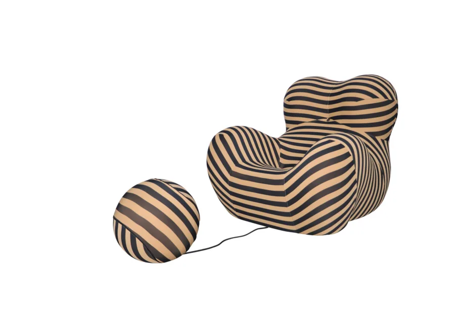 Beež tugitool Nua N31-29, elastne sile kangas – 8