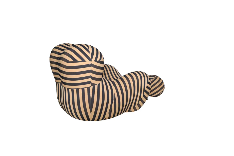 Beež tugitool Nua N31-29, elastne sile kangas – 3