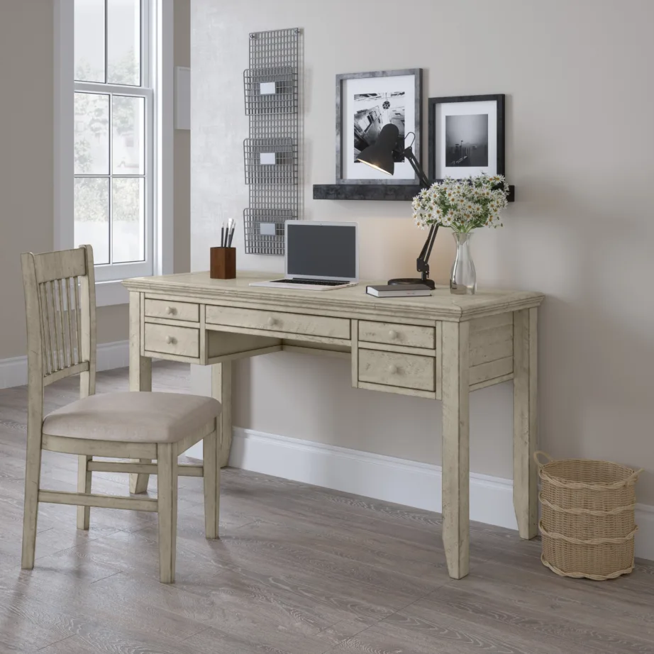 Beež kirjutuslaud Avola AV1610-5620, akaatsiapuidust – 13