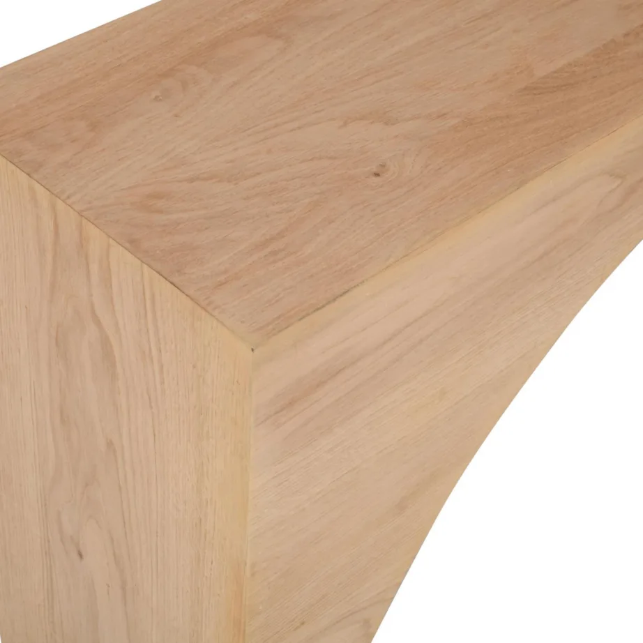 Hele naturaalne konsoollaud Avola AV2430-4, akaatsiapuidust – 6