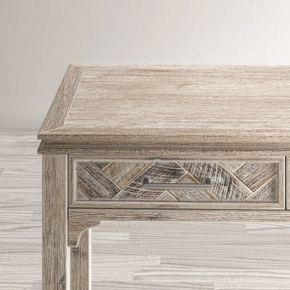 Hele naturaalne kirjutuslaud Avola AV2156-48, akaatsiapuidust – 7