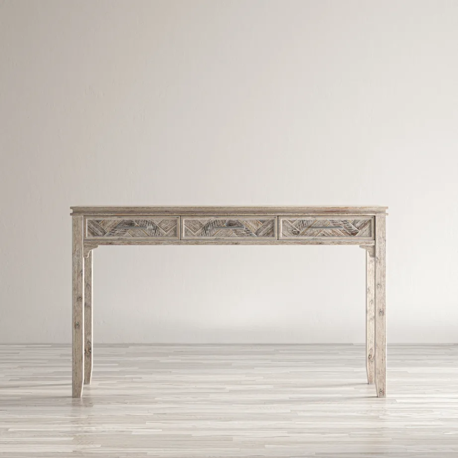 Hele naturaalne kirjutuslaud Avola AV2156-48, akaatsiapuidust – 4