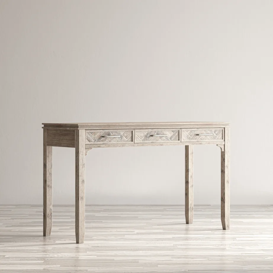 Hele naturaalne kirjutuslaud Avola AV2156-48, akaatsiapuidust – 5