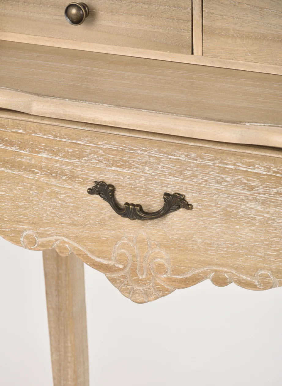 Helepruun aksentlaud Merano ME042, Paulownia puidust – 11