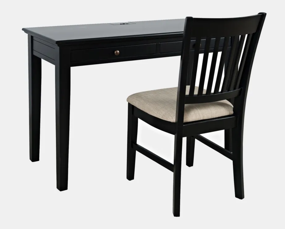 Musta kirjutuslaud Avola AV275-4820, akaatsiapuidust – 9