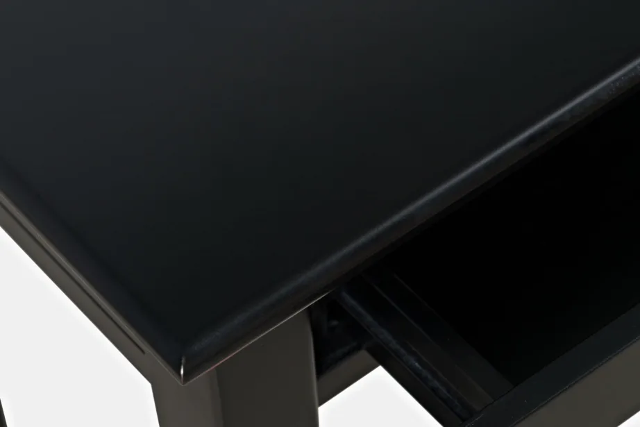 Musta kirjutuslaud Avola AV275-4820, akaatsiapuidust – 5
